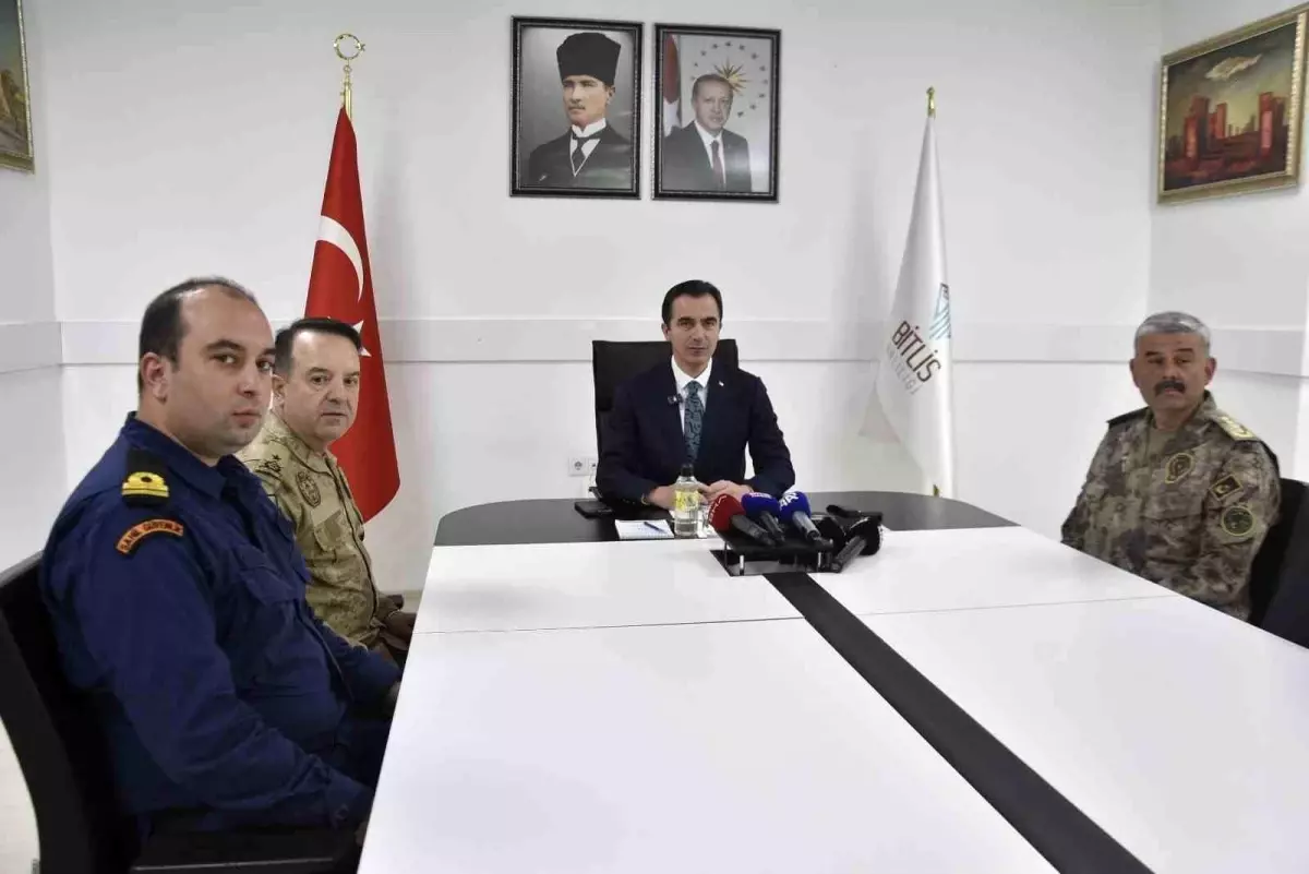 Bitlis'te 3 Aylık Asayiş Değerlendirmesi Yapıldı