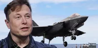 F-35 krizi büyüyor! Elon Musk'tan ABD'li şirkete sert eleştiri