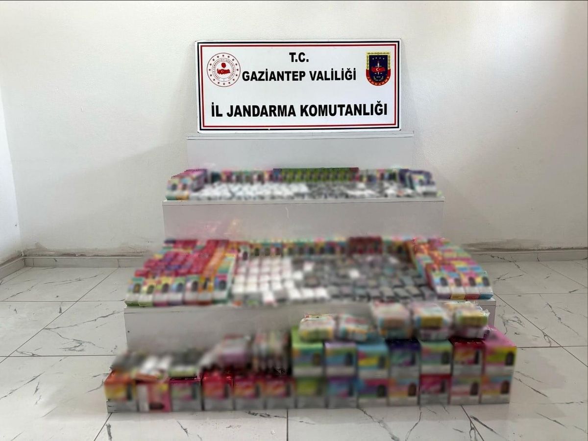 Gaziantep'te 2 Milyon TL Değerinde Kaçak Elektronik Sigara Ele Geçirildi