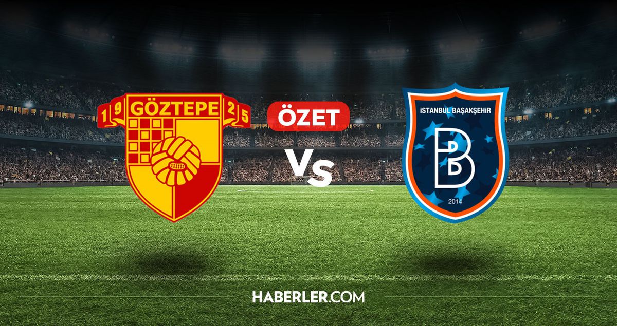 Göztepe Başakşehir maç özeti ve golleri! (VİDEO) Göztepe Başakşehir geniş özeti! Golleri kim attı, maç kaç kaç bitti?