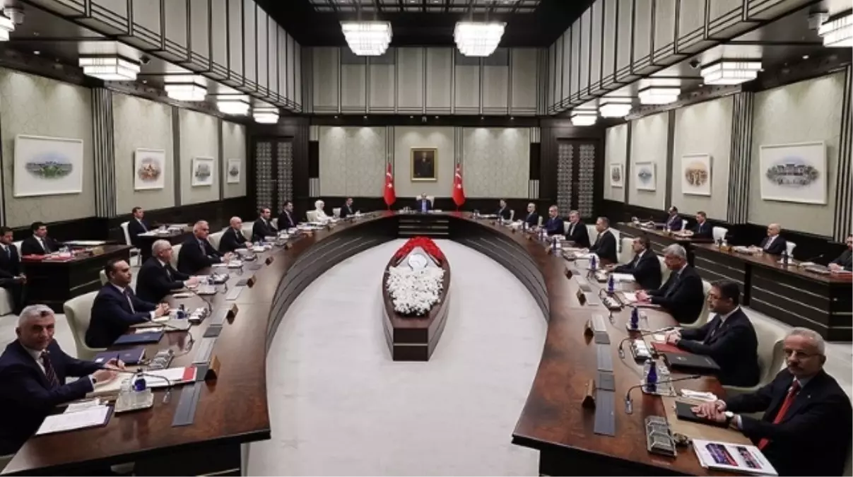 Kabine Toplantısı bitti mi 28 Nisan Pazartesi?