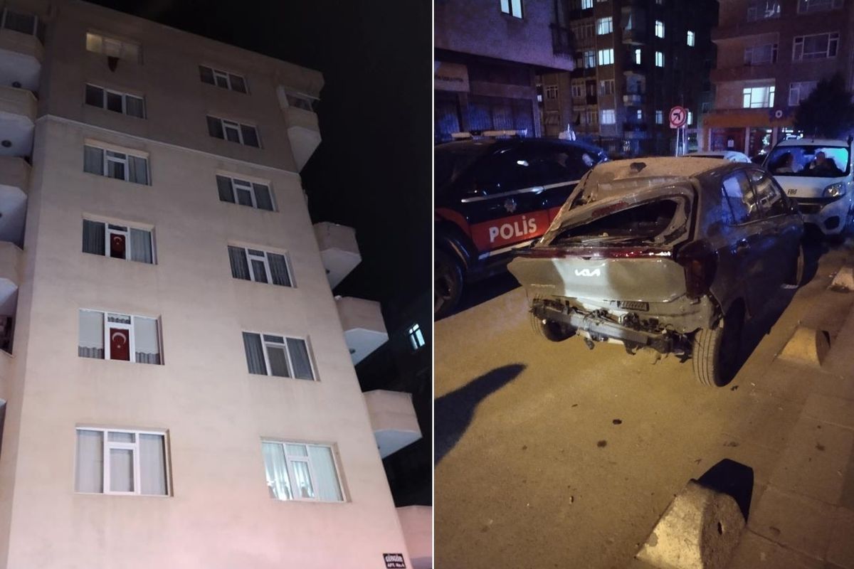 Kadıköy'de balkon çöktü, bina tedbiren boşaltıldı