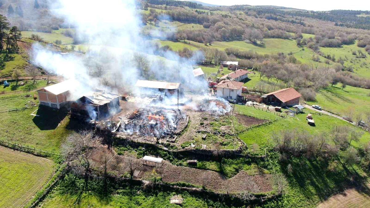 Kastamonu'da Elektrik Panosu Patladı, 6 Yapı Yanarak Kullanılamaz Hale Geldi