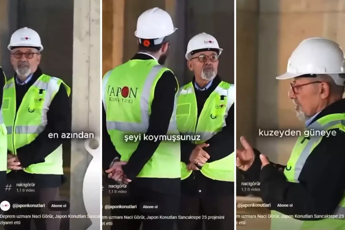 Topluma 'Deprem' korkusu pompalayan Naci Görür'ün görüntülerine tepki yağıyor