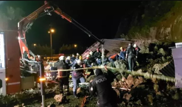 Samsun'da heyelan mı oldu, nerede oldu? Samsun heyelanda ölen var mı?