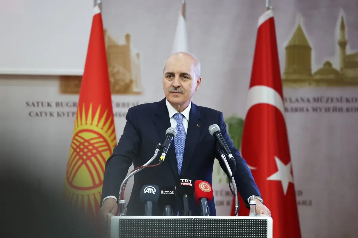 TBMM Başkanı Kurtulmuş'tan Kırgızistan-Türkiye Manas Üniversitesi Ziyareti