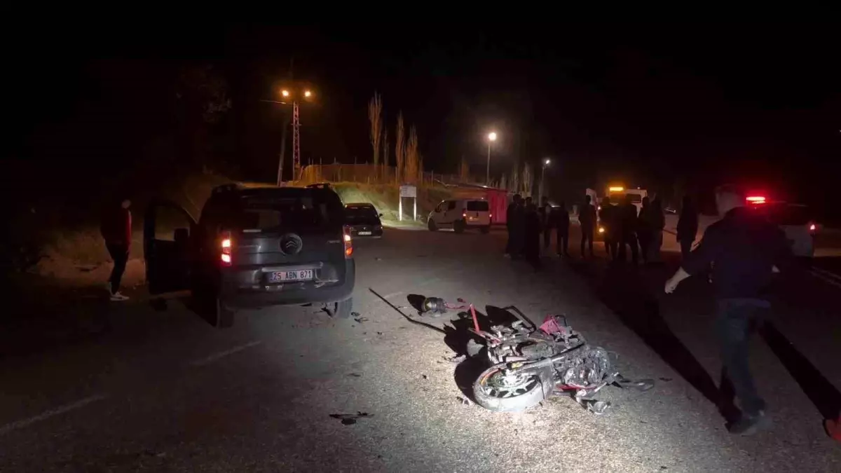 Tortum'da Motosiklet Kazası: Sürücü Hayatını Kaybetti