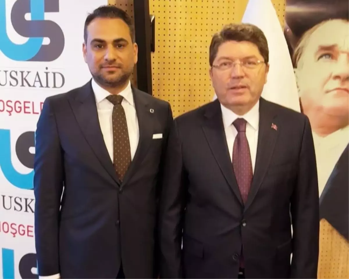 USKAİD'in genel kuruluna Adalet Bakanı Tunç'tan sürpriz ziyaret