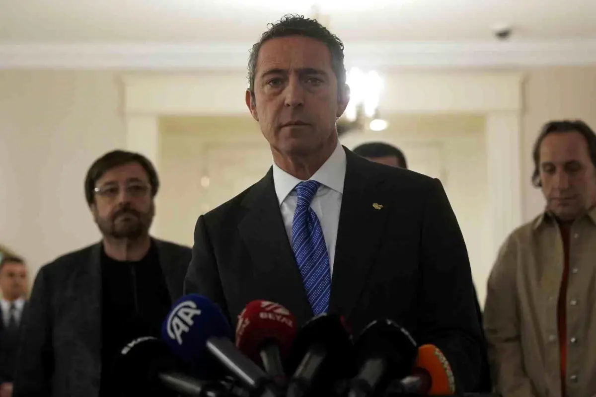 Ali Koç: 'Kulüpler Birliği olarak, Süper Lig'de anonim şirket kurulmasına dair karar çıkarttık'