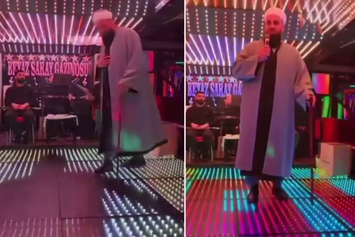 Tebliğciler gece kulübünde! Sahneye çıkıp vaaz verdiler