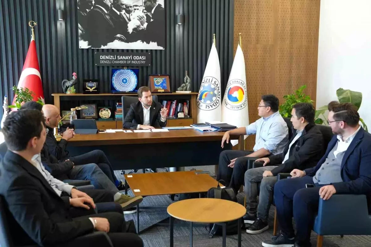Alibaba.com Yöneticileri Denizli Sanayi Odası'nı Ziyaret Etti