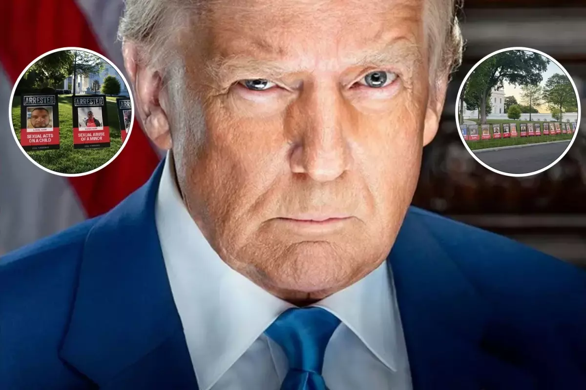 Trump yine yaptı yapacağını! İlginç 100. gün kutlaması: Tek tek Beyaz Saray'ın çimlerinde sergiledi