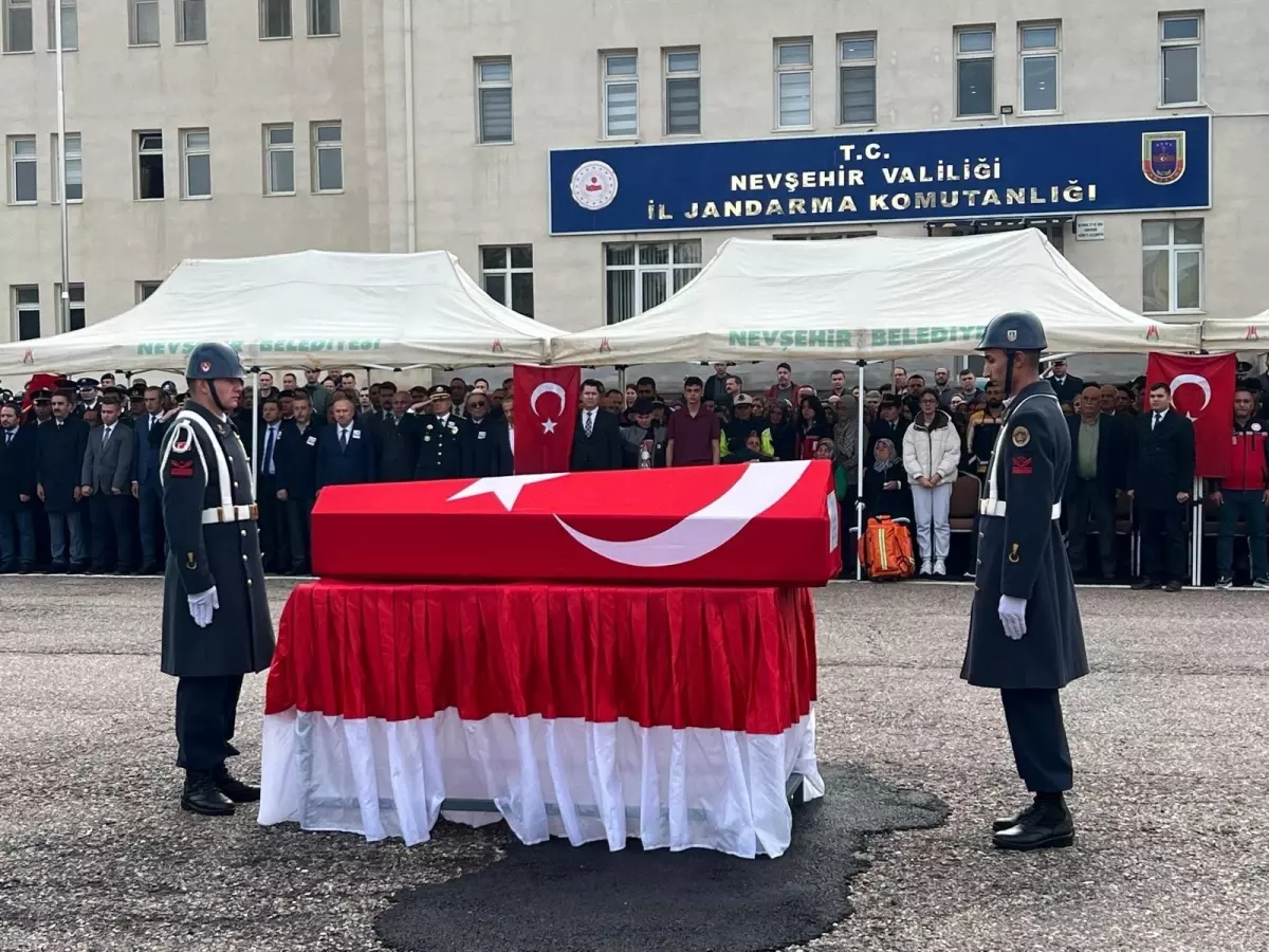 Şehit Jandarma Astsubay Memleketine Uğurlandı