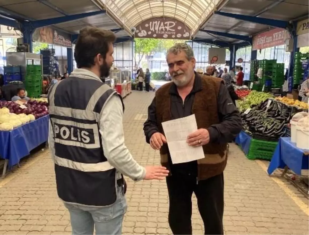 Gönen'de Emniyet Ekiplerinden Bilgilendirme Çalışması