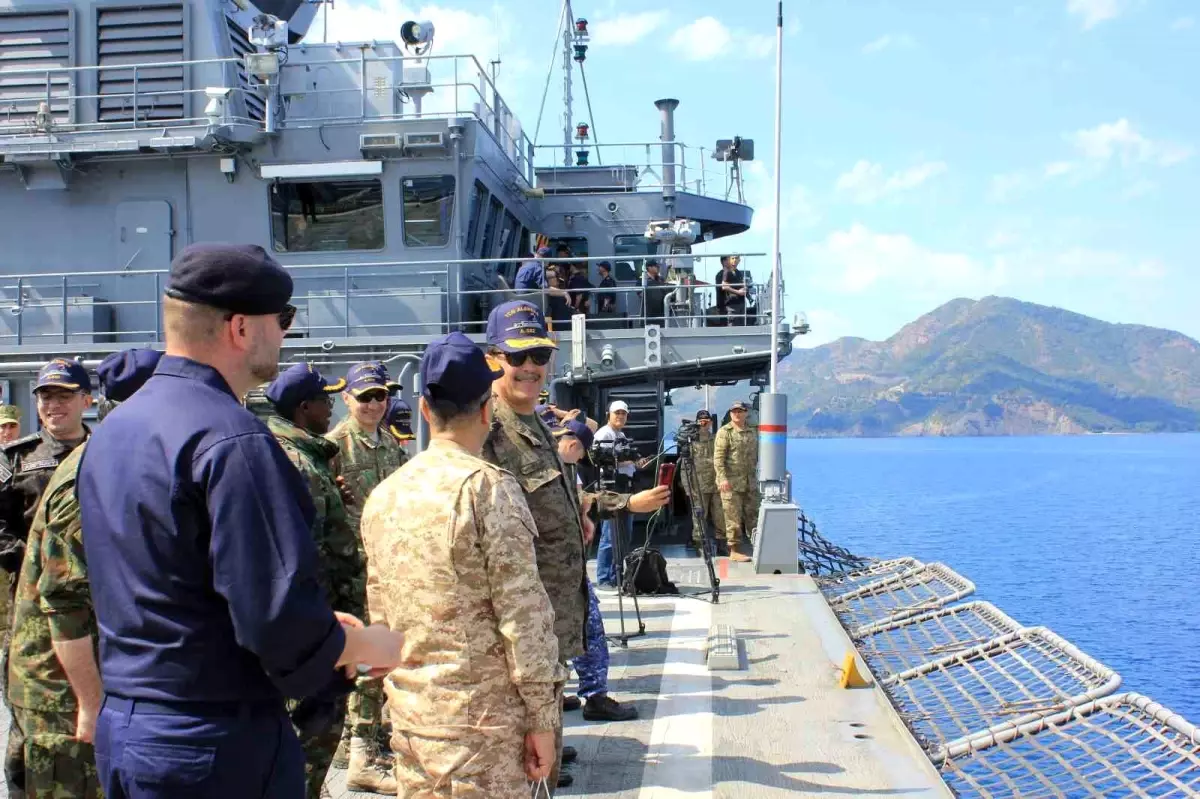 KURTARAN-25 Tatbikatı Marmaris'te Başladı