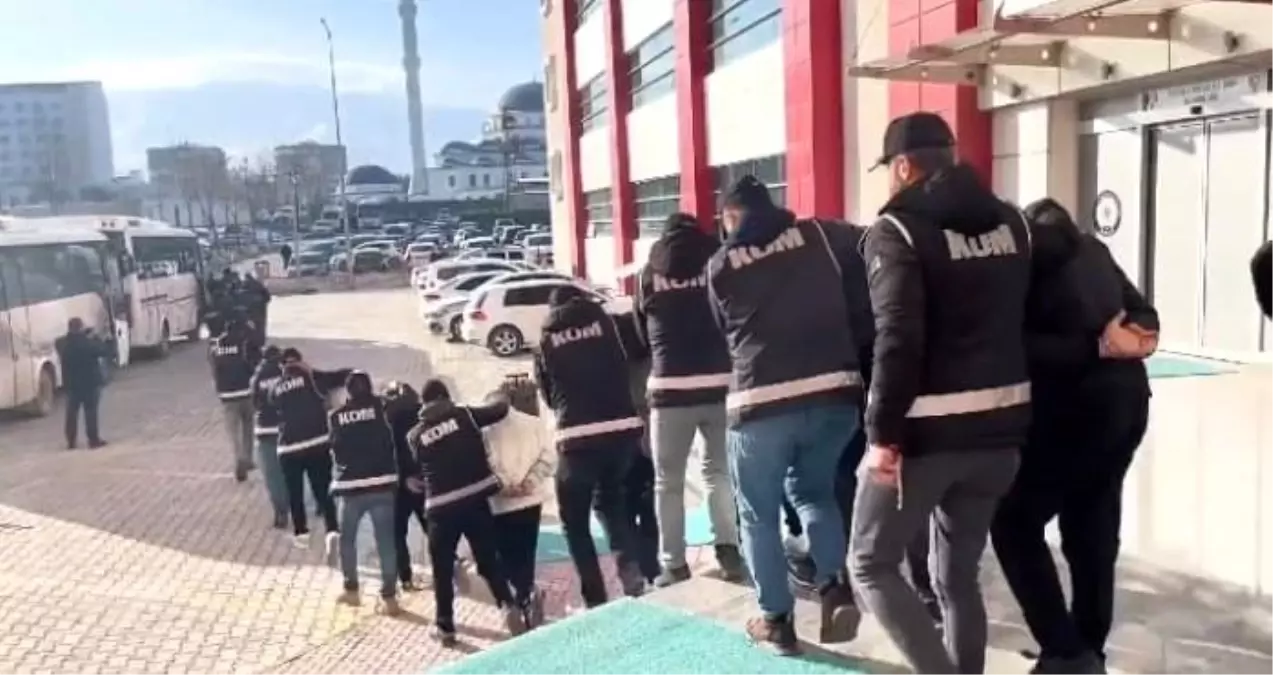 Malatya'da Organize Suç Örgütüne İkinci Dalga Operasyon