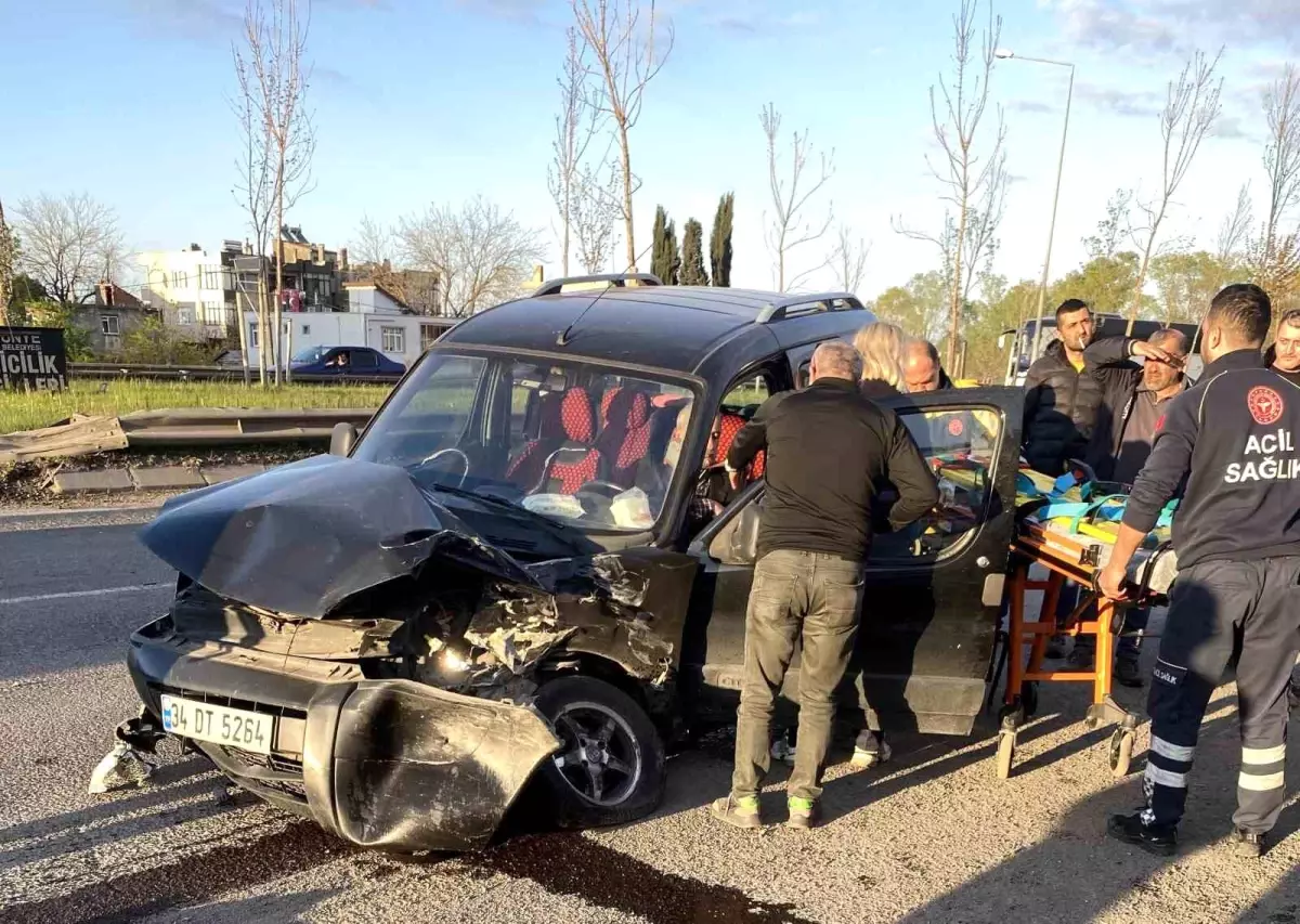 Ünye'de Trafik Kazası: 1 Yaralı