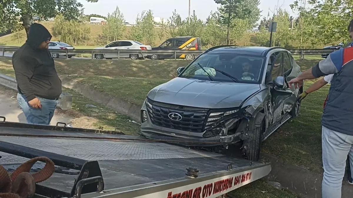 Sakarya'da TIR'ın Zincirleme Kazaya Neden Olduğu Olayda 1 Yaralı