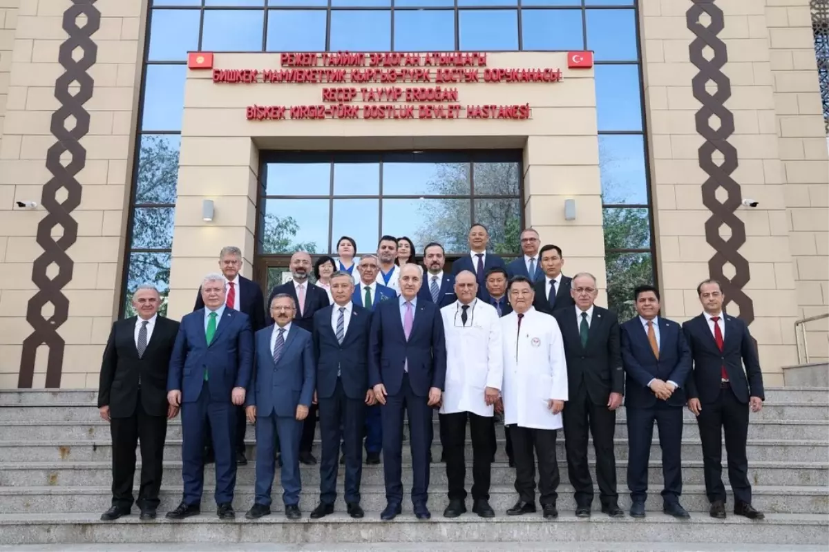 TBMM Başkanı Numan Kurtulmuş, Kırgızistan'daki Hastaları Ziyaret Etti
