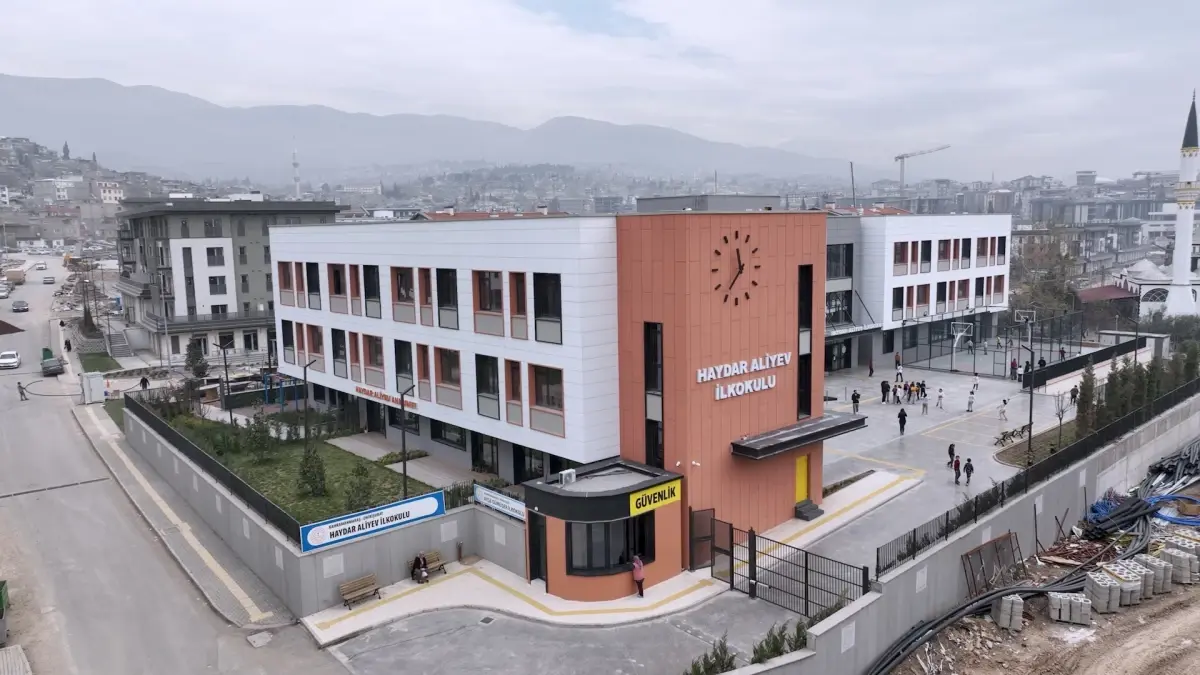 Kahramanmaraş'ta Haydar Aliyev İlkokulu Açıldı