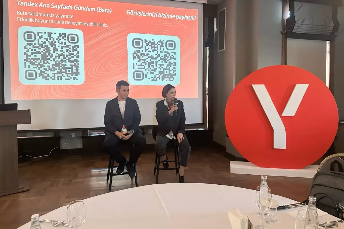 Yandex Yayıncı Buluşması'nda Haberler.com CEO'su Dr. Sümeyra Teymur'dan önemli mesajlar
