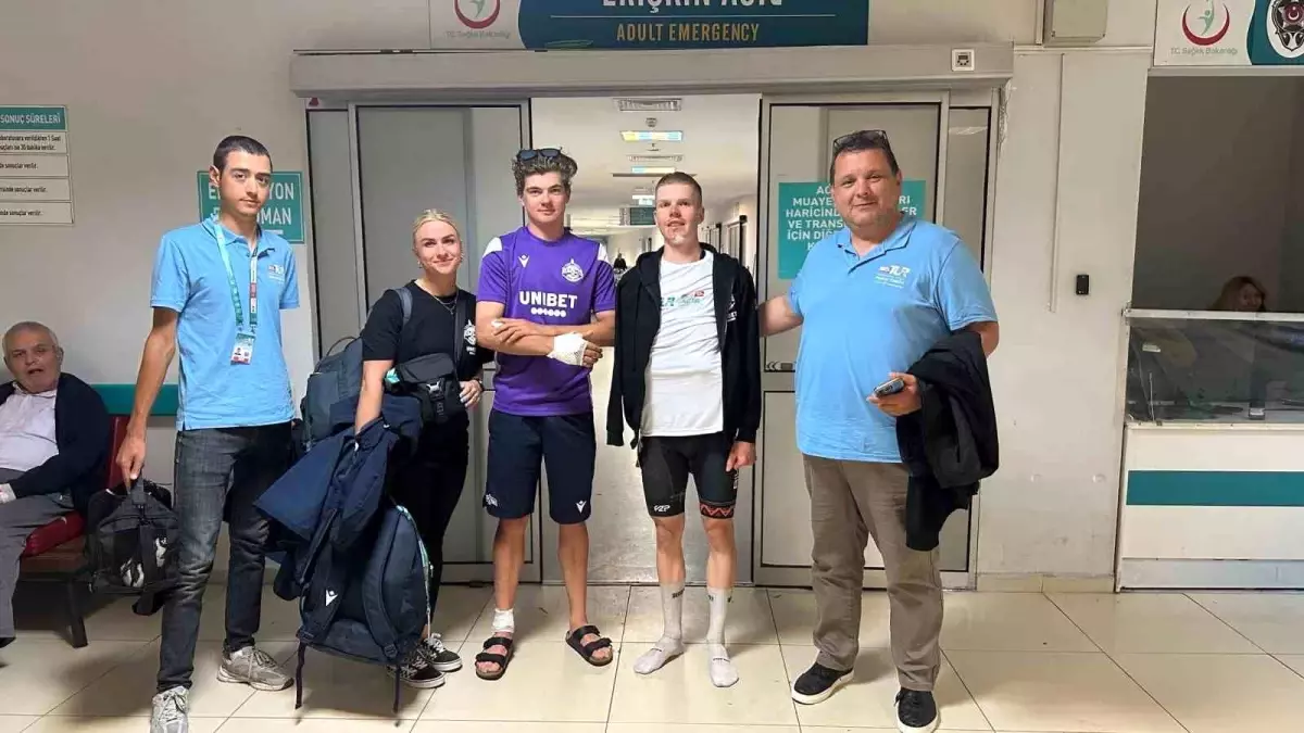 Cumhurbaşkanlığı Bisiklet Turu'nda Düşen Sporcularla İlgili Açıklama Yapıldı