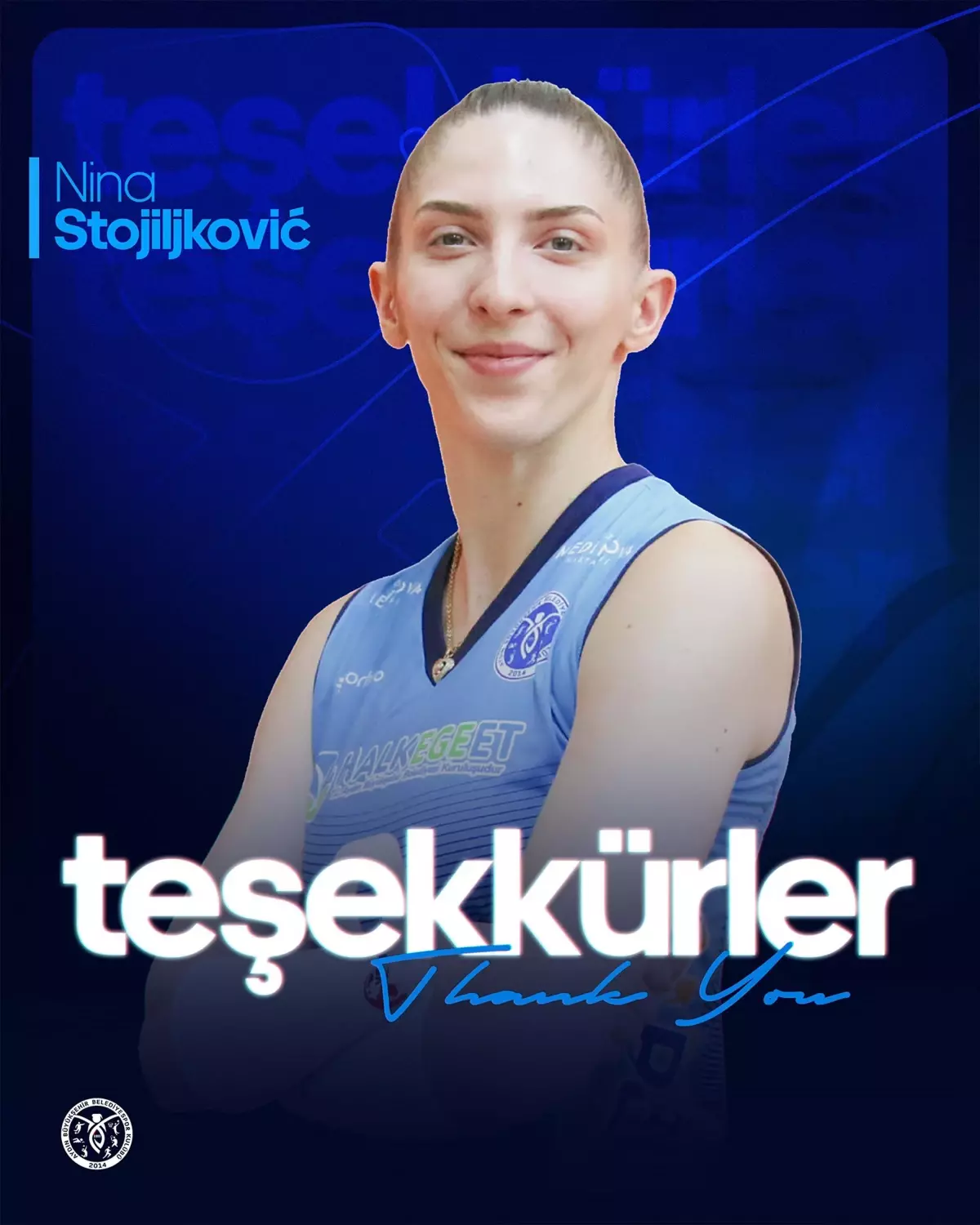 Aydın Büyükşehir Belediyespor, Nina Stojiljkovic ile yolları ayırdı