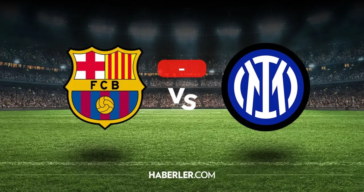 Barcelona Inter maçı kaç kaç, bitti mi? MAÇ SONUCU! Barcelona Inter golleri kim attı, canlı maç anlatımı!