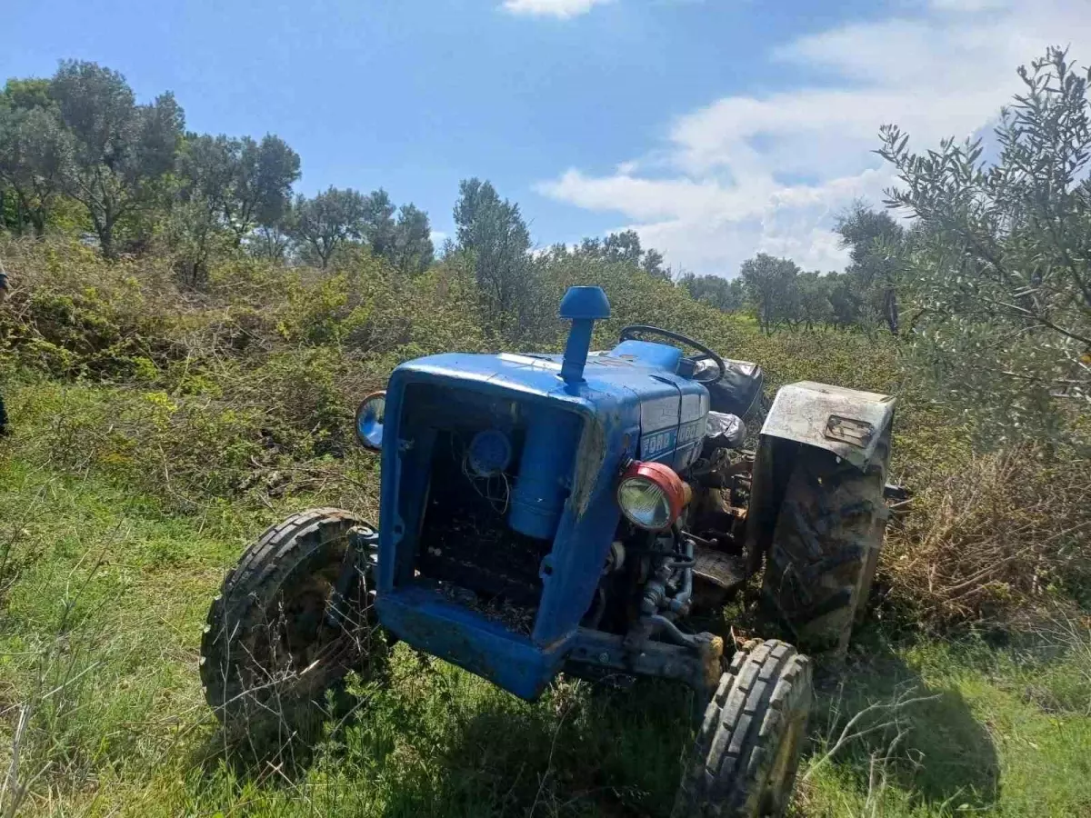 Bilecik'te Traktör Devrildi, Sürücü Yaralandı