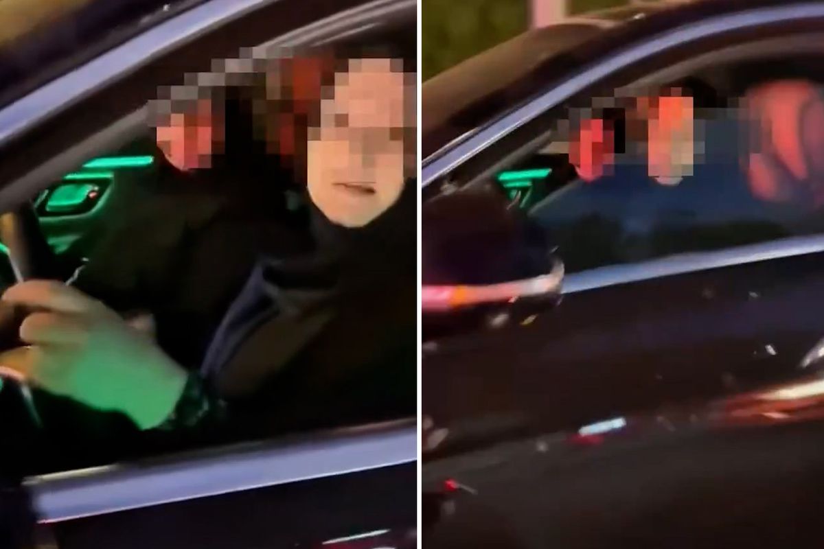 Çakarlı araç kullanan kadına 'Görevli misiniz?' diye soruldu, yanıtı pes dedirtti