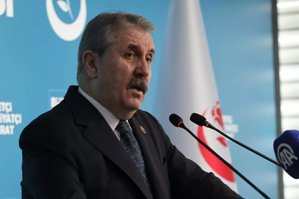 Mustafa Destici'den PKK'nın Siyasi Uzantısına Sert Tepki