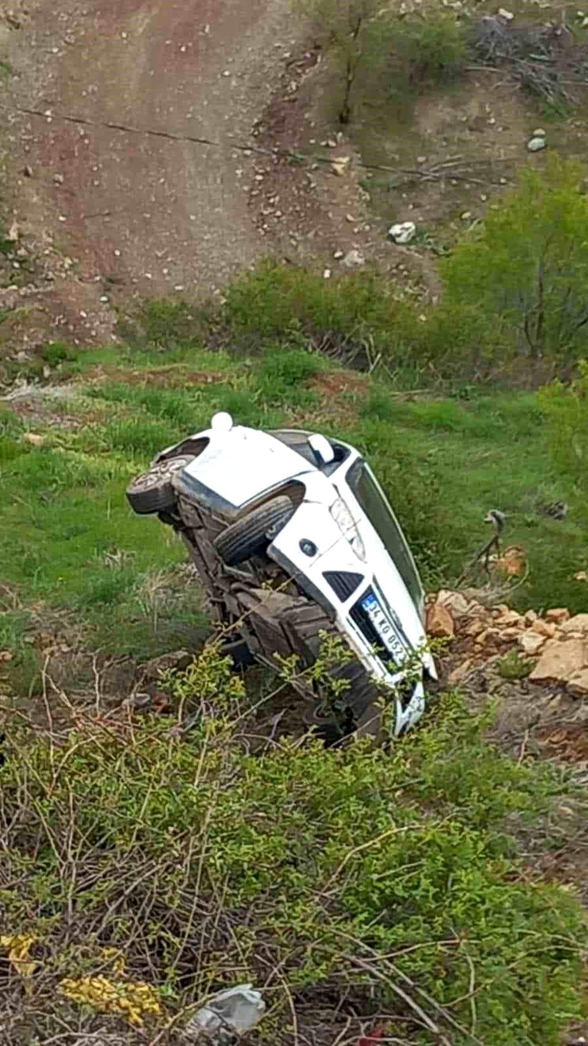 Elazığ'da Otomobil Devrildi: 1 Yaralı