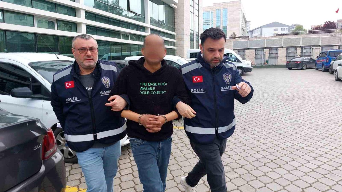 Samsun'da Alkollü Koca, Eşini Sopayla Vurarak Hastanelik Etti