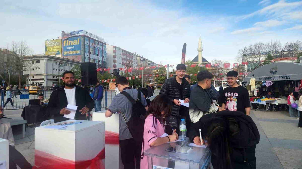 Kırşehir'de Gençlerin Dilek Kutusu Projesi
