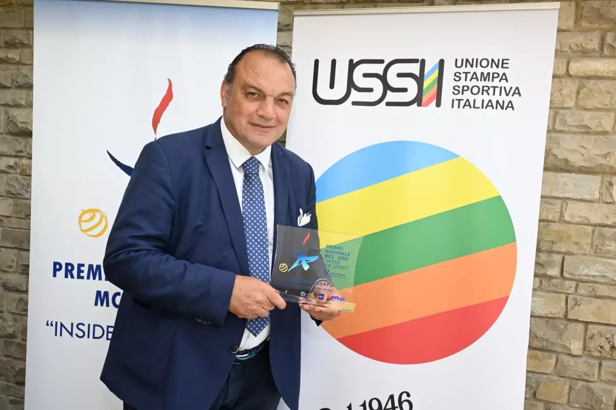 Floransa'da 'Inside The Sport 2025' Ödül Töreni Gerçekleştirildi