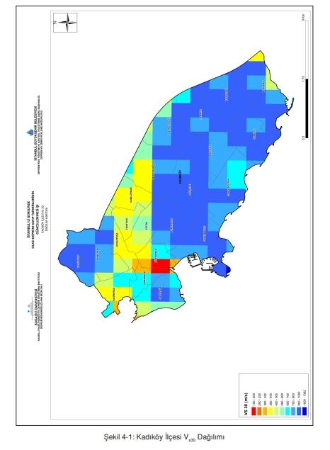Kadıköy deprem risk haritası! Kadıköy deprem bölgesi mi, zemini sağlam mahalleler neresi?