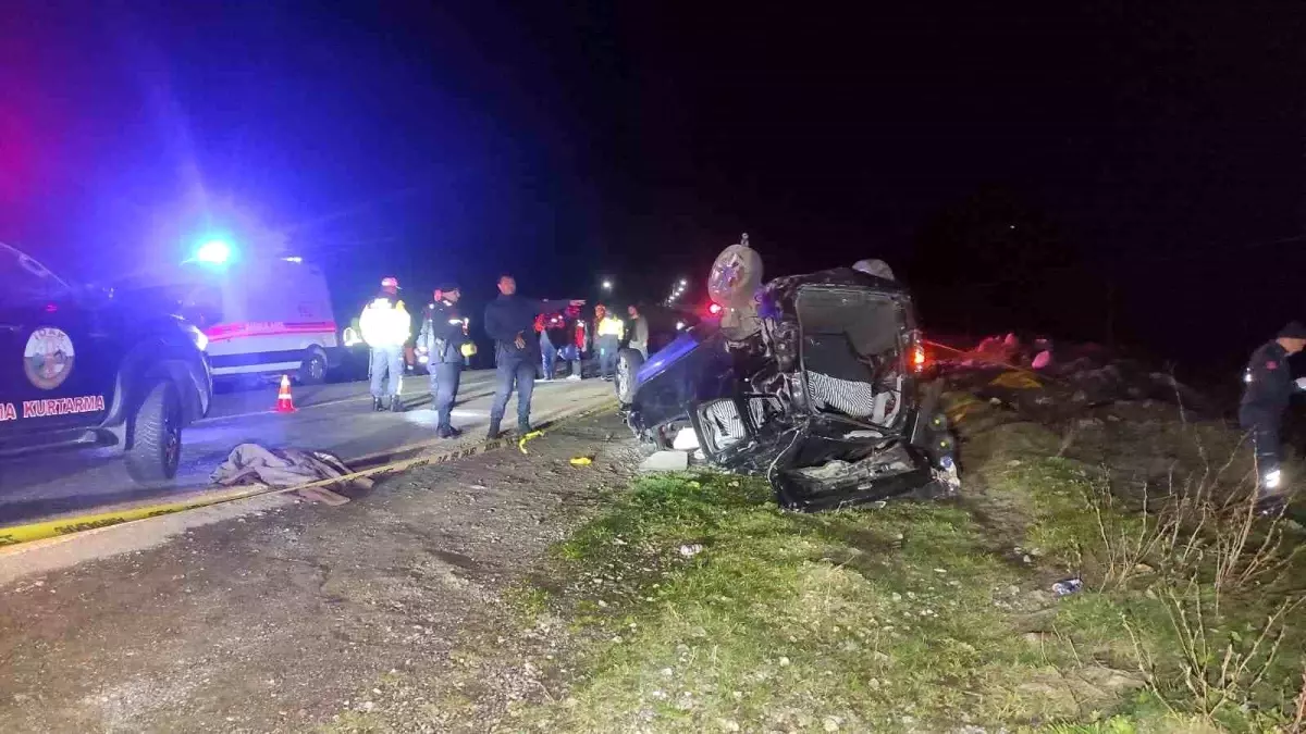 Rize'de Kaza: 3 Ölü, 2 Yaralı