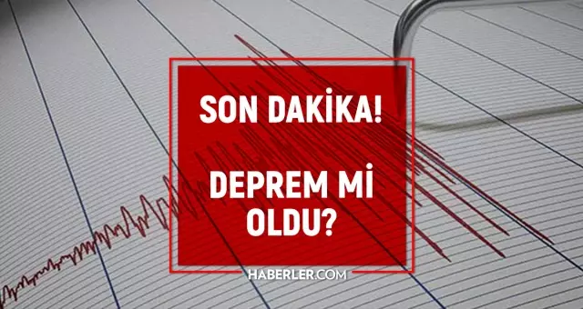 SON DAKİKA DEPREM Mİ OLDU: 30 Nisan Çarşamba az önce deprem mi oldu, nerede? Kandilli Rasathanesi ve AFAD güncel deprem listesi!