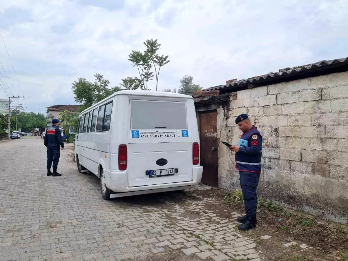 Aydın'da Okul Servislerine Güvenlik Denetimi