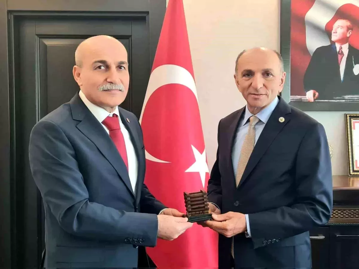 TTK Genel Müdürü Kiraz'dan Orman Bölge Müdürü Keskin'e Ziyaret