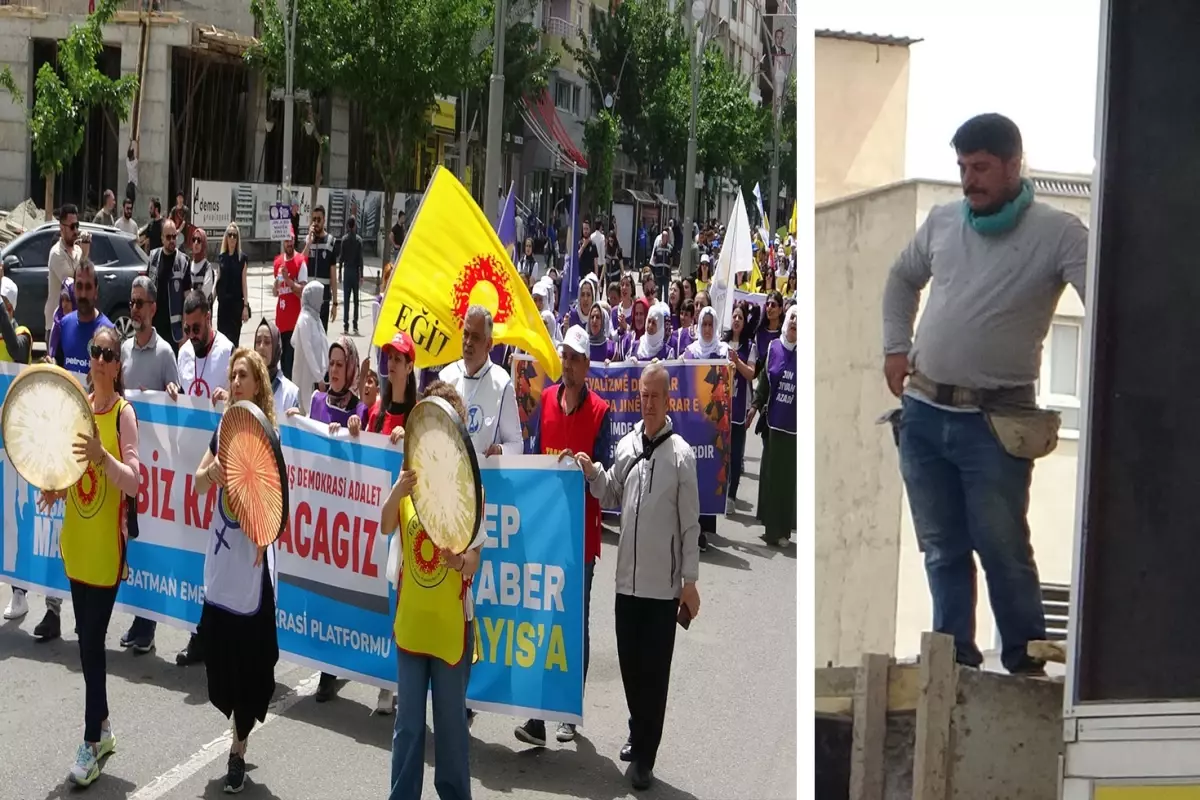 1 Mayıs'ın öteki yüzü: Bir tarafta kutlama, diğer tarafta inşaat sesi