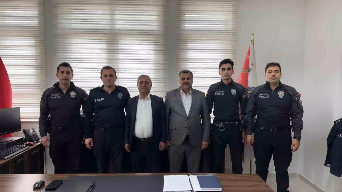Kalp Hastası Sait Kaya, Polisi Teşekkür Ziyareti ile Anladı
