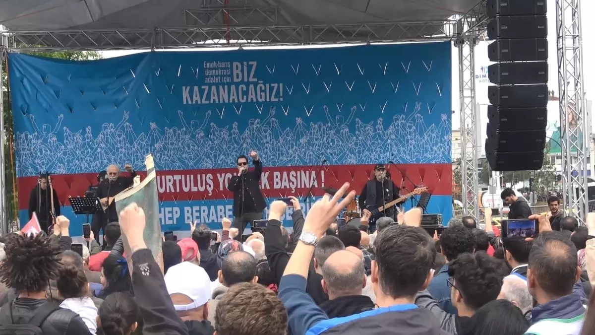Bursa'da 1 Mayıs Emek ve Dayanışma Günü Coşkuyla Kutlandı