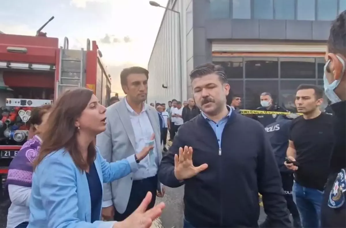 Diyarbakır'da Patlama Sonrası Yangın: 1 İtfaiye Eri Dumandan Etkilendi