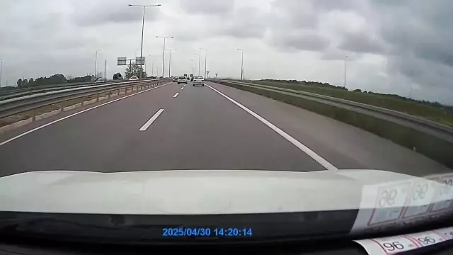 Image from Turkey! The driver entering the highway in the wrong direction was causing a disaster
