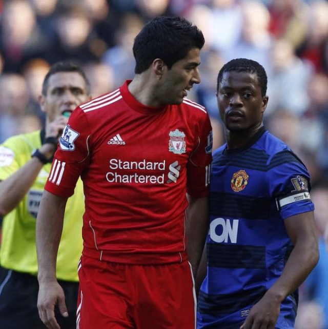 The world-renowned former footballer called Suarez to a cage fight