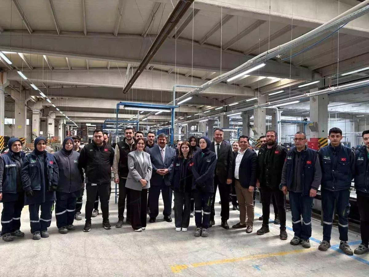 Düzce'de Üretime Katkı Sağlayan Firmalara Ziyaret