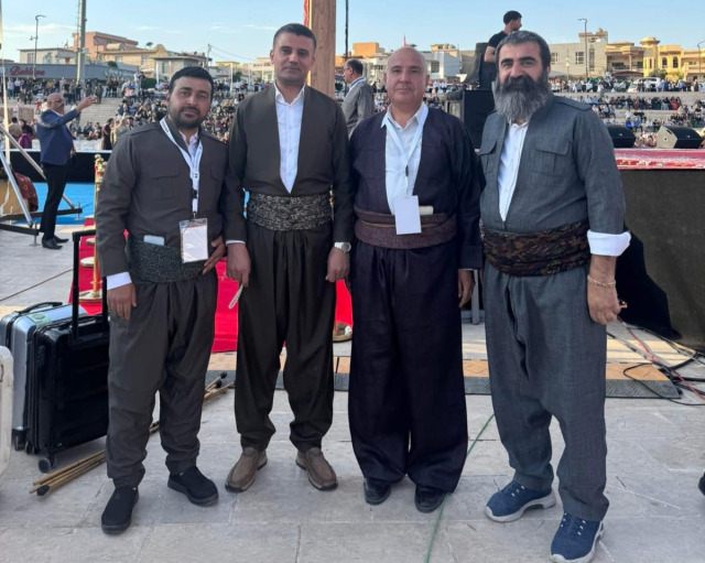 Gazeteci ve Aktör Halil Azizoğlu, Kürt Kıyafetleri Festivali'nde Şırnak'ı Temsil Etti