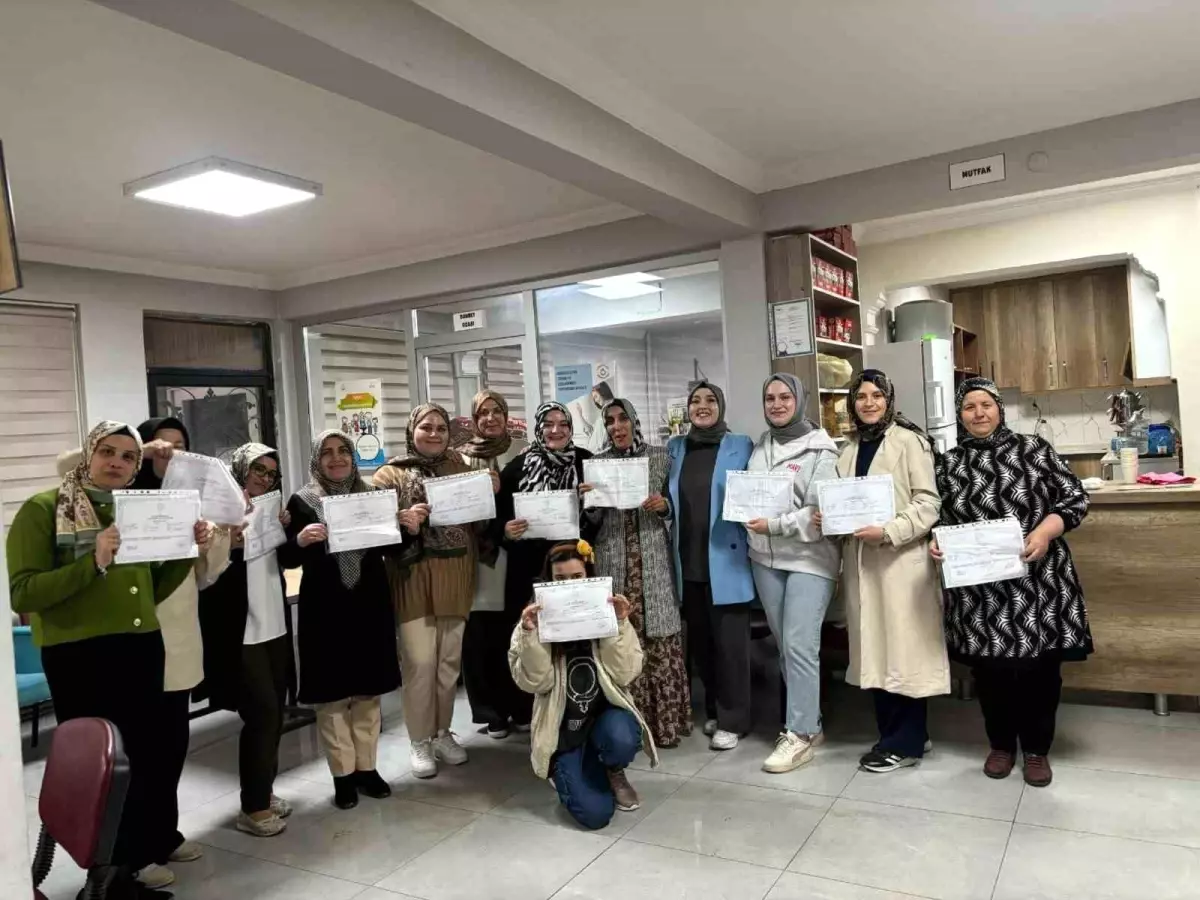 Kadınlara Yönelik Mantar Yetiştiriciliği Kursu Tamamlandı