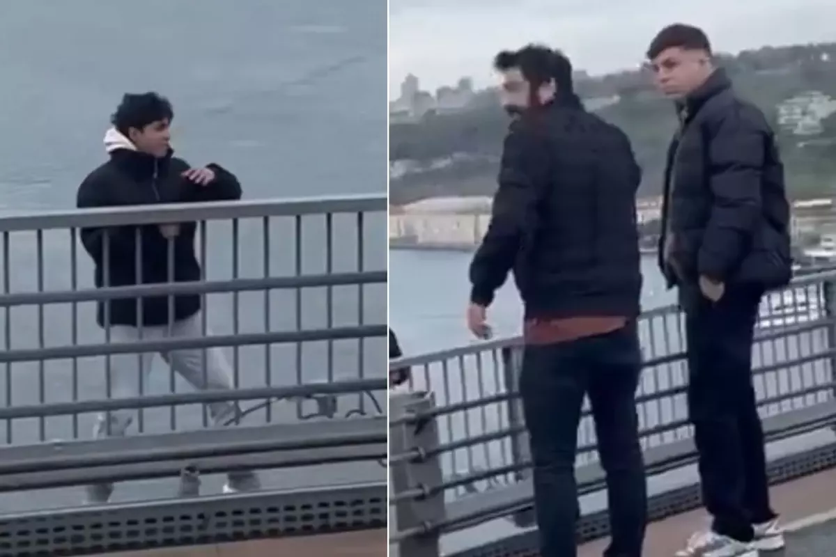 Köprüde intihara kalkışan genci Röportaj Adam ikna etti